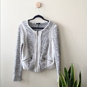 DREW Anthropologie Textured Tweed Jacket